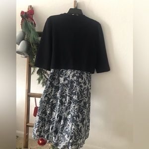 Printed jacket dress